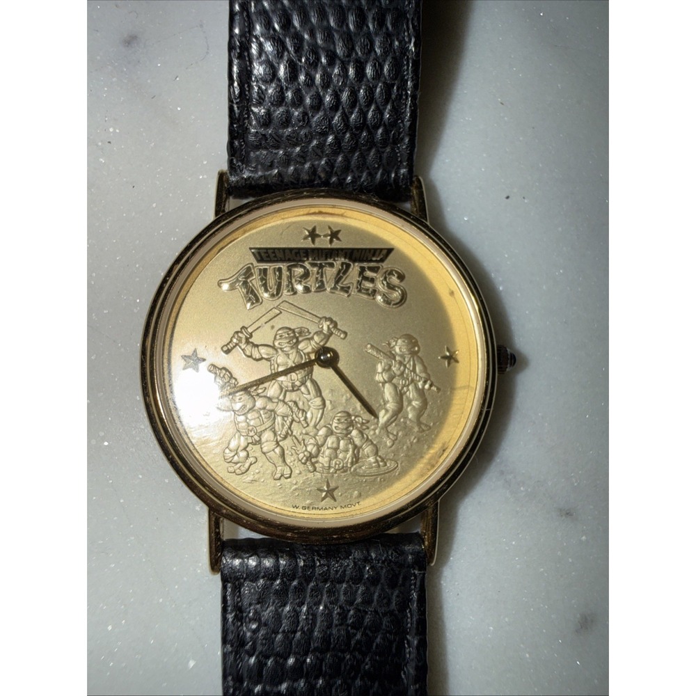 vintage ninja turtles watch 1263‎ Hope Industries Inc 1988 Miracle Studios